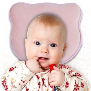 Pink Baby Head Support Pillow